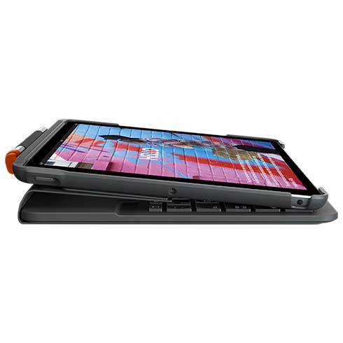 Logitech SLIM FOLIO pre iPad 7., 8. a 9.gen. - GRAPHITE - UK 