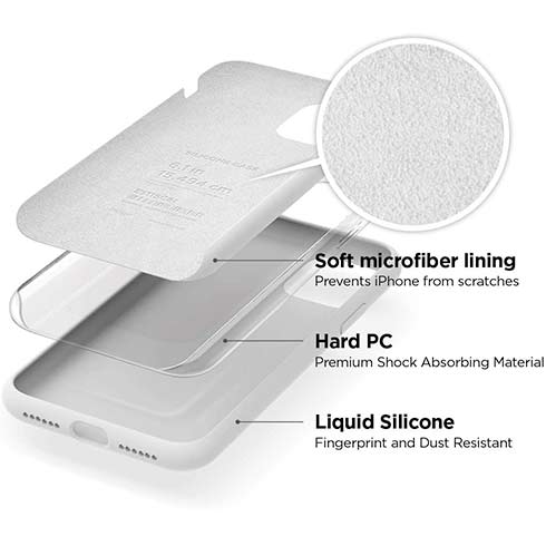 Elago kryt Silicone Case pre iPhone 11 - White 