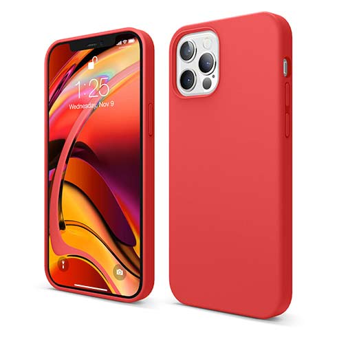 Elago kryt Silicone Case pre iPhone 12/12 Pro - Red
