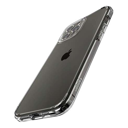 Spigen kryt Ultra Hybrid pre iPhone 12 Pro Max - Clear 