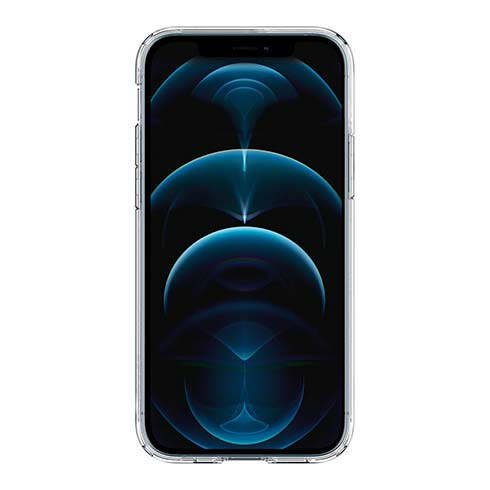 Spigen kryt Ultra Hybrid pre iPhone 12/12 Pro - Crystal Clear 