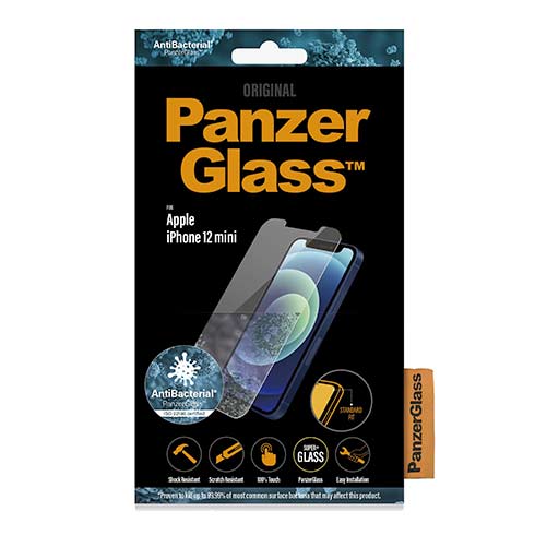 PanzerGlass ochranné sklo Standard Fit AB pre iPhone 12 mini - Clear 