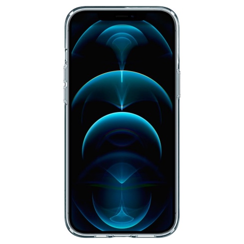 Spigen kryt Liquid Crystal pre iPhone 12/12 Pro - Crystal Clear 