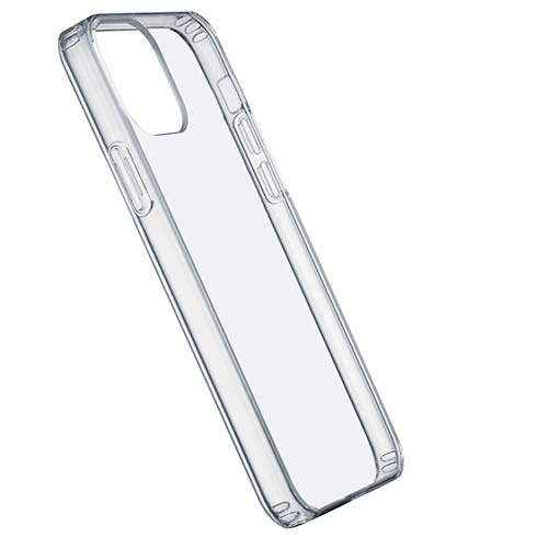 CellularLine Clear Duo zadný kryt s ochranným ramčekom pre iPhone 12 mini, transparentná 