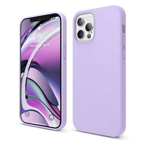 Elago kryt Silicone Case pre iPhone 12 Pro Max - Lavender