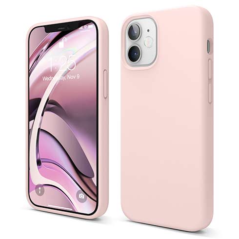 Elago kryt Silicone Case pre iPhone 12 mini - Lovely Pink 