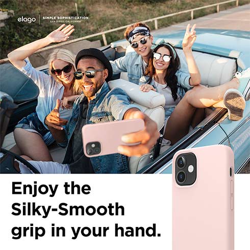 Elago kryt Silicone Case pre iPhone 12 mini - Lovely Pink 