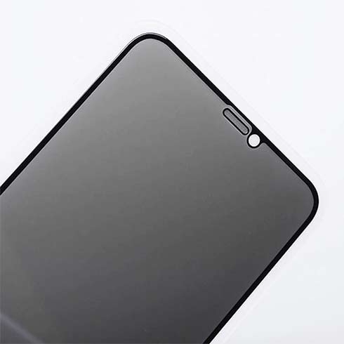 Devia ochranné sklo Real Series Privacy pre iPhone 12 mini - Black Frame 