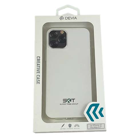 Devia kryt Naked TPU Case pre iPhone 12 Pro Max - Clear