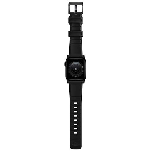 Nomad remienok Rugged Strap pre Apple Watch 44/45/49mm - Black/Black Hardware 