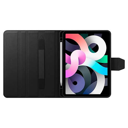 Spigen puzdro Liquid Air Folio Case pre iPad Air 10.9" 2020/2022 – Black
