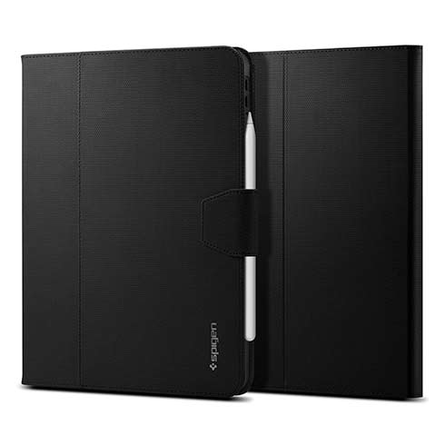 Spigen puzdro Liquid Air Folio Case pre iPad Air 10.9"/Air 11" M2 2024 – Black 