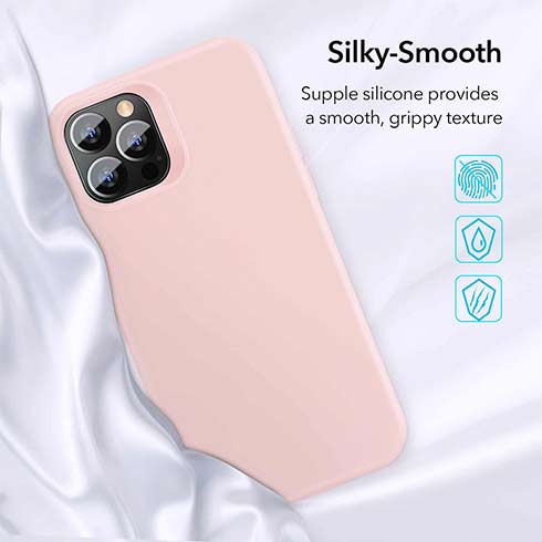 ESR kryt Cloud Soft Silicone Case pre iPhone 12/12 Pro - Pink 