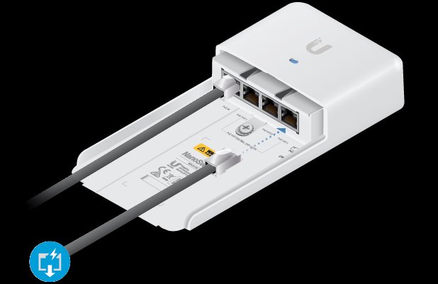 Ubiquiti   NanoSwitch N-SW  4xGLAN PoE outdoor 