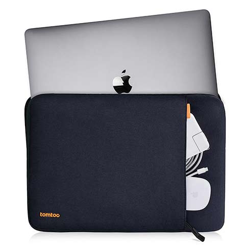 Tomtoc puzdro 360 Protective Sleeve pre Macbook Air/Pro 13" 2020 - Black Blue 