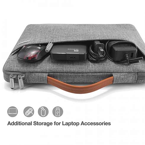 TomToc taška Versatile A22 pre Macbook Air/Pro 13" 2016-2020 - Gray