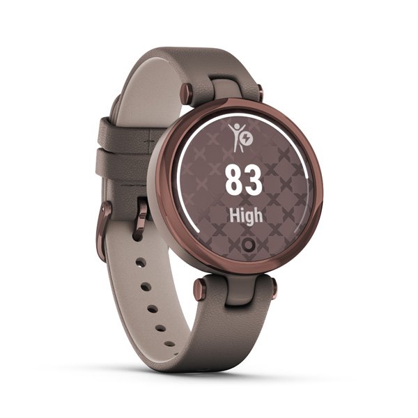 GARMIN LILY, Classic, Dark Bronze/Paloma, Italian Leather 