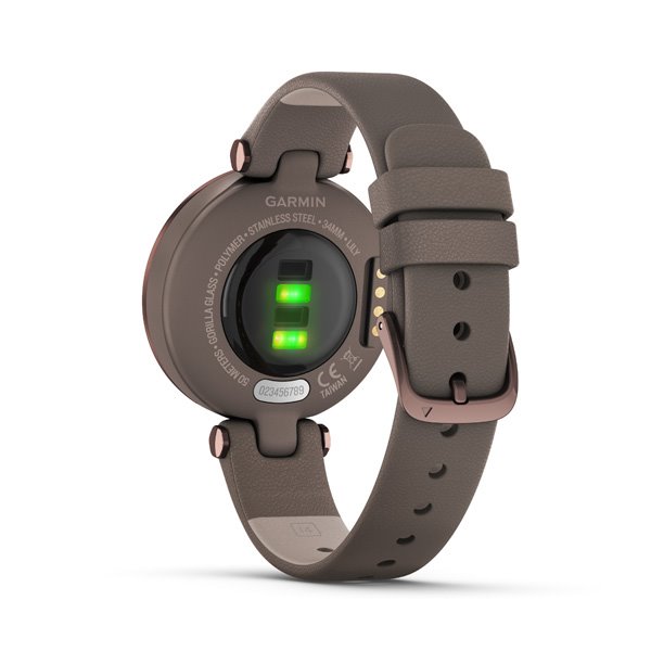 GARMIN LILY, Classic, Dark Bronze/Paloma, Italian Leather 