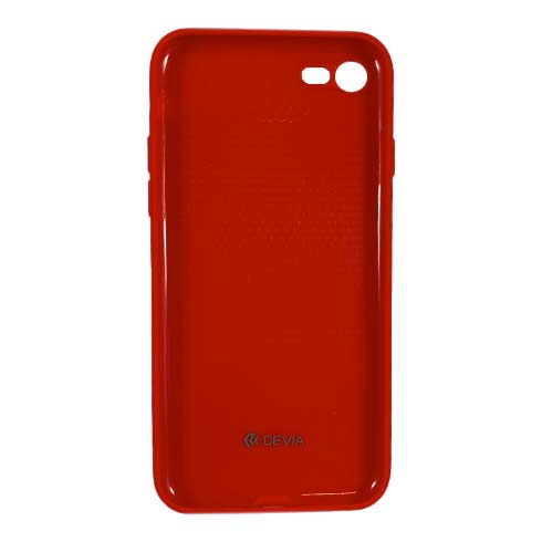 Devia kryt Nature Series Silicone Case pre iPhone SE 2020/2022 - Red 