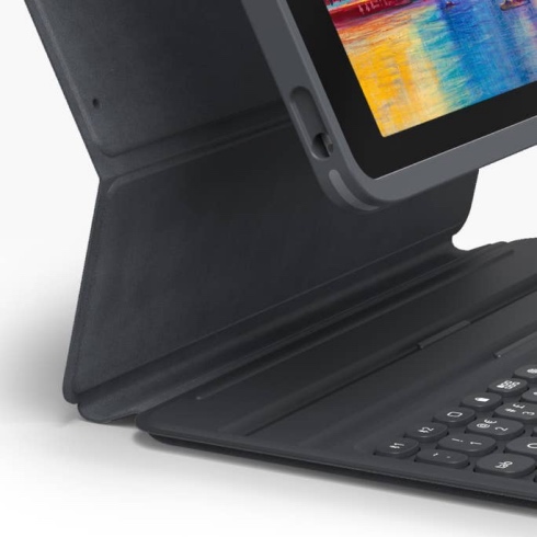 ZAGG klávesnica Pro Keys s podsvietením pre iPad 10.2" CZ/SK - Black