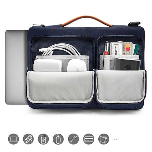 TomToc taška Versatile A42 pre Macbook Pro 16" M1/M2/M3/M4 - Dark Blue 