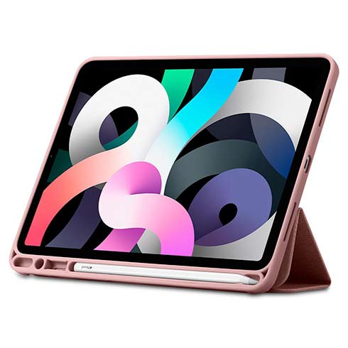 Spigen puzdro Urban Fit pre iPad Air 10.9" 2020/2022 – Rose Gold 