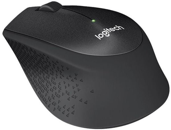 Logitech M330 Silent Plus - tichá bezdrôtová myš - čierna 