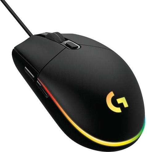 Logitech G203 LIGHTSYNC - herná myš - čierna