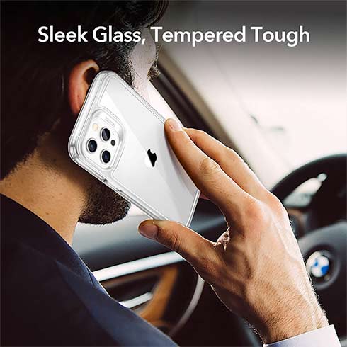 ESR kryt Ice Shield Case pre iPhone 12/12 Pro - Clear 