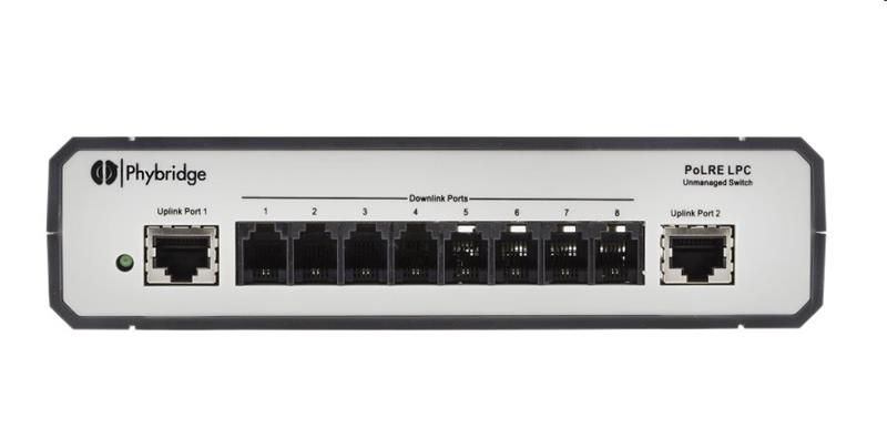 NVT Phybridge PL-08 - Switch se 2  SIP adaptéry 