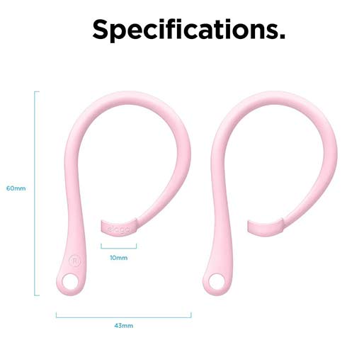 Elago Airpods 3/Pro/Pro 2 Earhook - Lovely Pink 