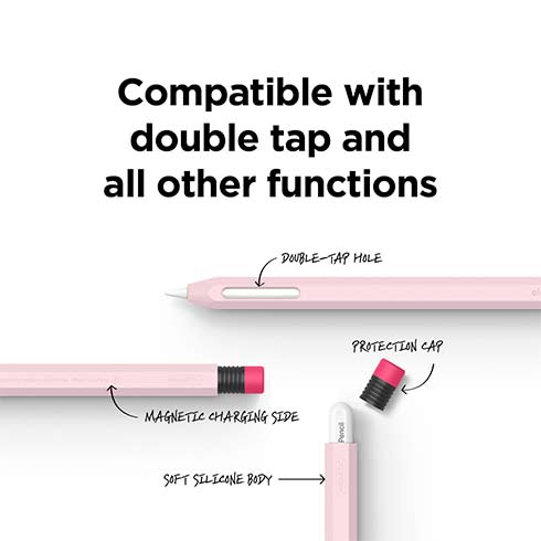 Elago kryt Classic Pencil Case pre Apple Pencil 2nd Gen & Pro - Lovely Pink 