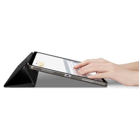 Spigen puzdro Liquid Air Folio Case pre iPad Pro 12.9" 2021/2022 – Black 