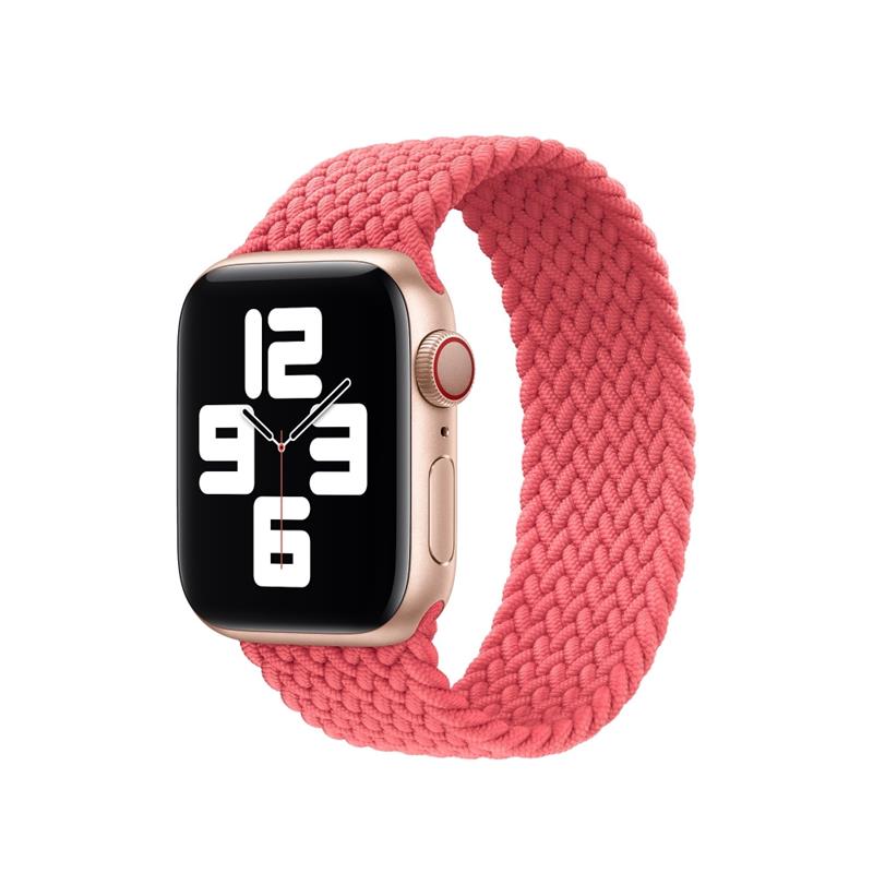 Innocent Braided Solo Loop Apple Watch Band 42/44mm Pink - L(172mm) 