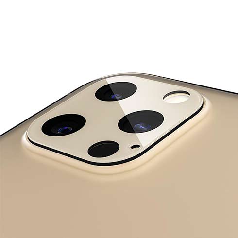 Spigen Optik Lens Protector pre iPhone 12 Pro - Gold 
