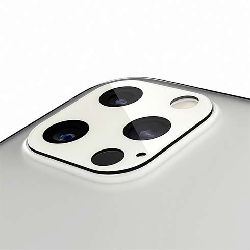 Spigen Optik Lens Protector pre iPhone 12 Pro Max - Silver 