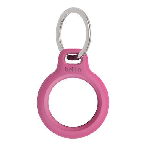 Belkin puzdro Secure Holder with Key Ring pre AirTag - Pink 