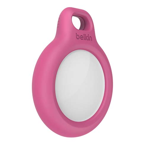 Belkin puzdro Secure Holder with Key Ring pre AirTag - Pink 