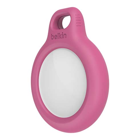 Belkin puzdro Secure Holder with Key Ring pre AirTag - Pink 