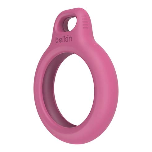 Belkin puzdro Secure Holder with Key Ring pre AirTag - Pink 