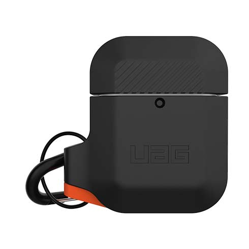 UAG puzdro Silicone Case pre Apple Airpods - Black/Orange 