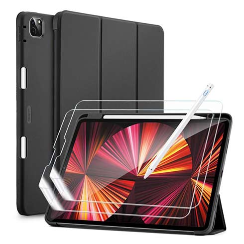 ESR puzdro Silicon Rebound Pencil Case pre iPad Pro 11" 2021 - Black 