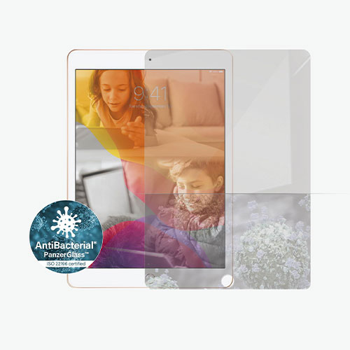 PanzerGlass ochranné sklo Friendly Case Antibacterial pre iPad 10.2" 