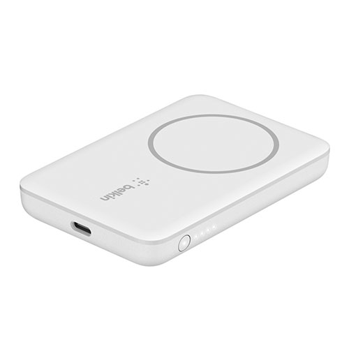 Belkin Boost Charge Magnetic Portable Wireless Charger 2.5K - White 