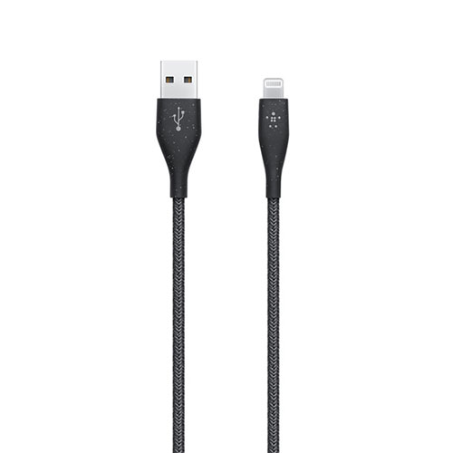 Belkin kábel DuraTek Plus USB to Lightning with Strap 1.2m - Black 