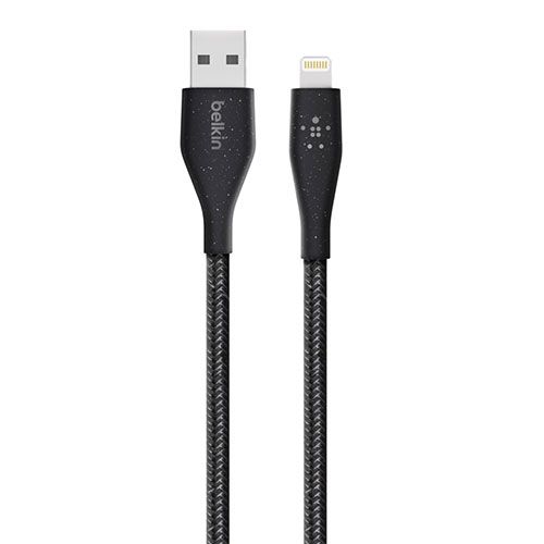 Belkin kábel DuraTek Plus USB to Lightning with Strap 3m - Black 