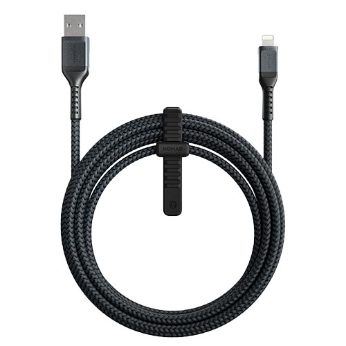 Nomad kábel Rugged Lightning to USB 3m - Black 