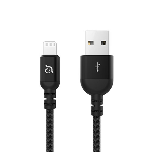 Adam Elements kábel PeAk III 120B Lightning to USB 1,2m - Black