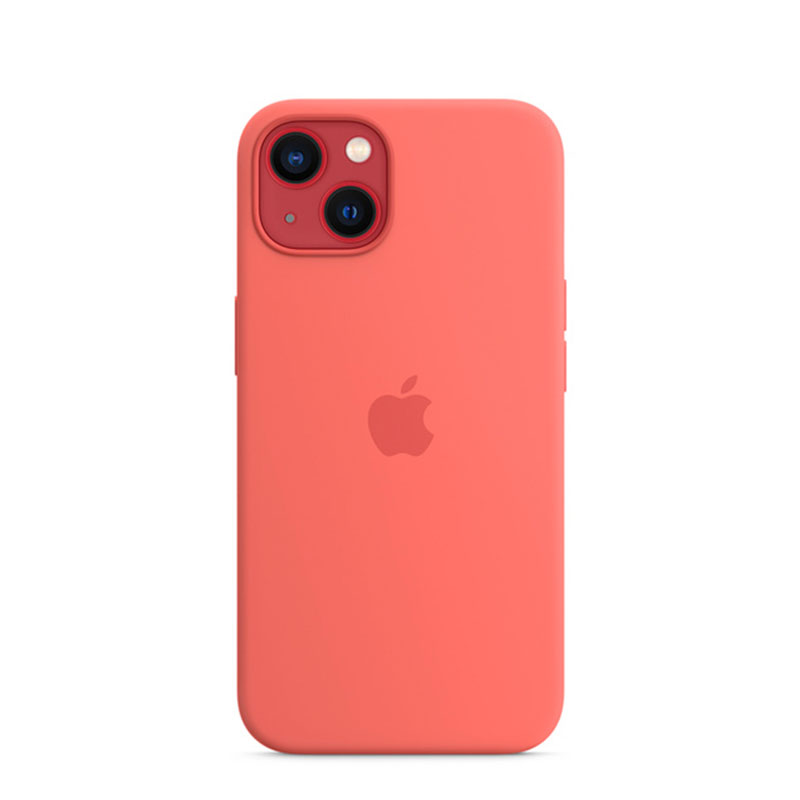 Apple iPhone 13 Silicone Case with MagSafe - Pink Pomelo 