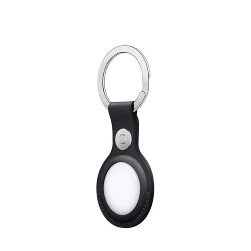 Apple AirTag Leather Key Ring - Midnight 